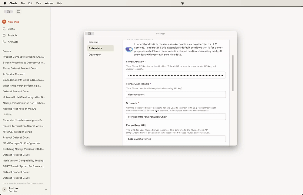 Fluree MCP Server in Action